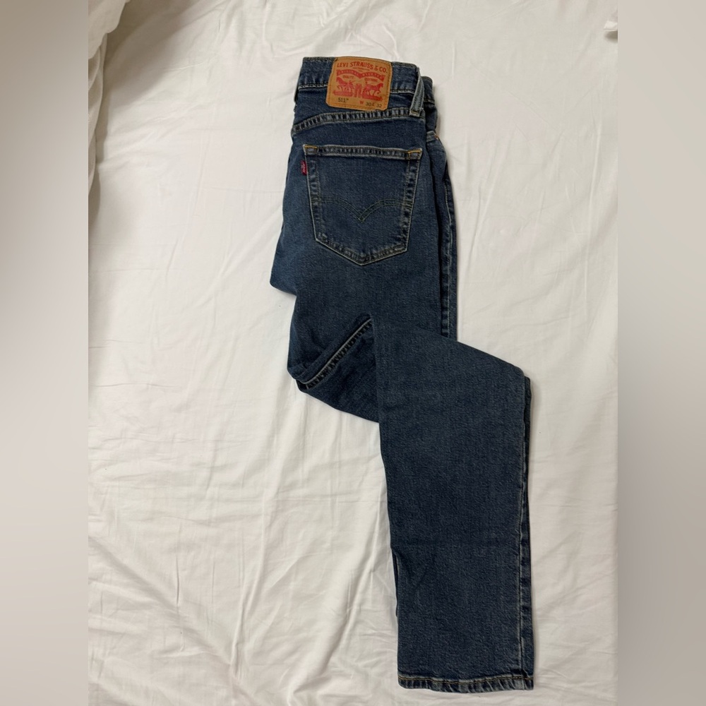 Men’s Levi's Dark Blue Straight Jeans
